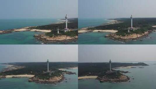 木兰湾航拍 环岛旅游公路 海岸风景高清在线视频素材下载