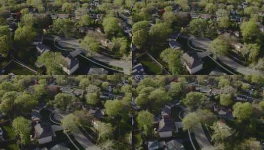 郊区的房子高清在线视频素材下载