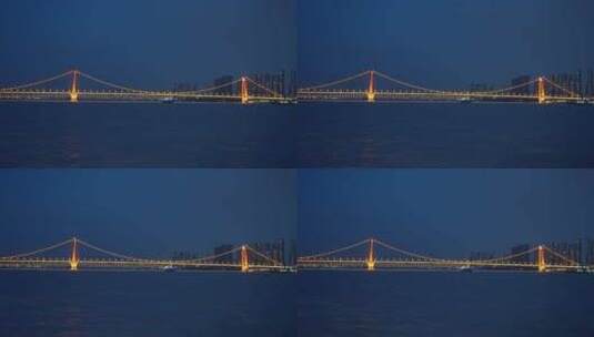 【正版素材】武汉鹦鹉洲大桥高清在线视频素材下载