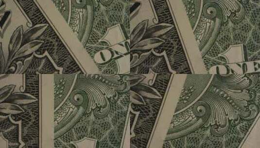 美国货币（货币）的旋转镜头-MONEY 489高清在线视频素材下载