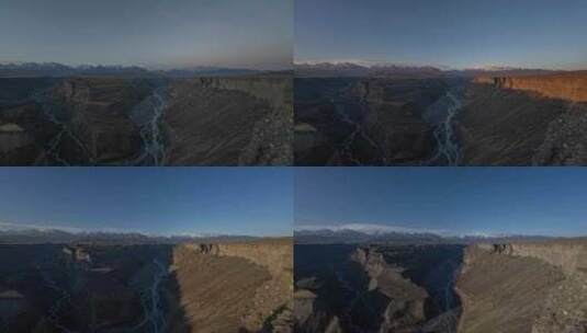8K新疆安集海大峡谷顺光延时高清在线视频素材下载