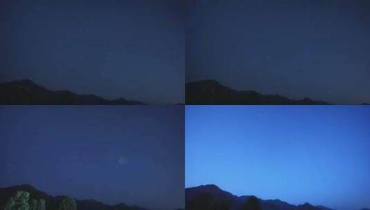 银河 星空 天空 夜空 星星 宇宙 夜景高清在线视频素材下载