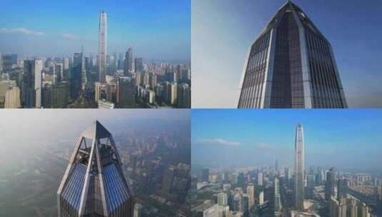 深圳城市平安大厦高清在线视频素材下载