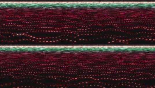 计算机数据粒子波动画。未来数据波背景。抽高清在线视频素材下载