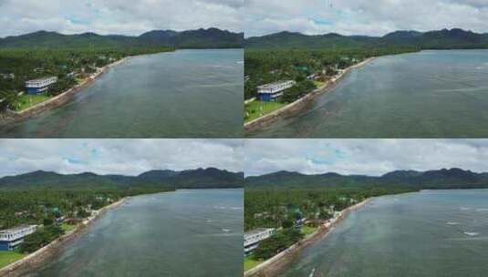 菲律宾卡坦杜安圣安德烈斯天堂度假村的清澈高清在线视频素材下载