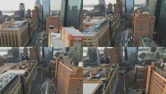 曼哈顿航拍【4K】高清在线视频素材下载