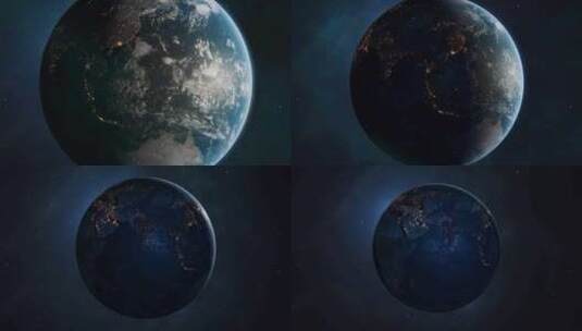 行星地球01高清在线视频素材下载