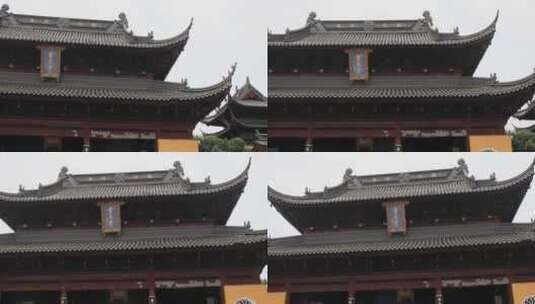 苏州重元寺佛教建筑高清在线视频素材下载