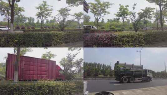 杭州马路交通高清在线视频素材下载