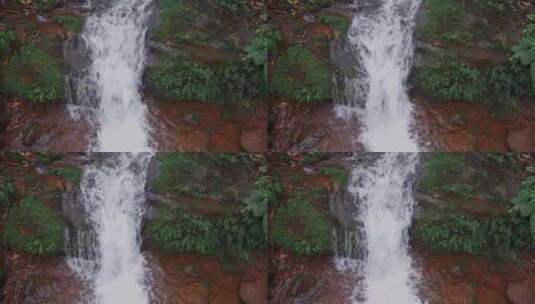 溪流瀑布流水水流高清在线视频素材下载