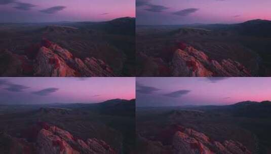 拉斯维加斯红岩峡谷国家公园高清在线视频素材下载