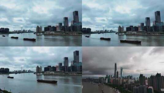 4K拍摄上海城市自然美景风光高清在线视频素材下载