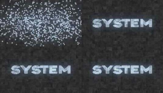 动态背景和文本系统高清在线视频素材下载