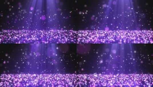 梦幻紫色粒子背景高清在线视频素材下载