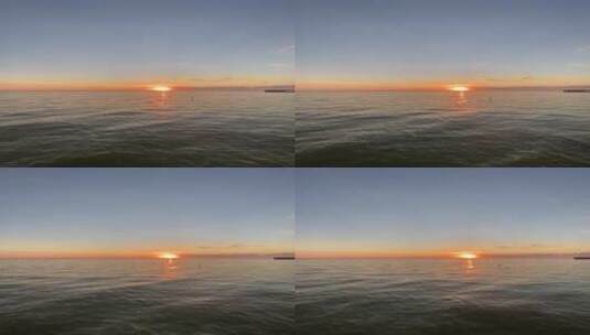 海边日落的视频高清在线视频素材下载