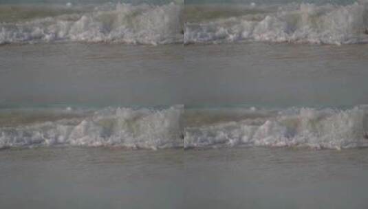 海滩上的海浪 高清在线视频素材下载