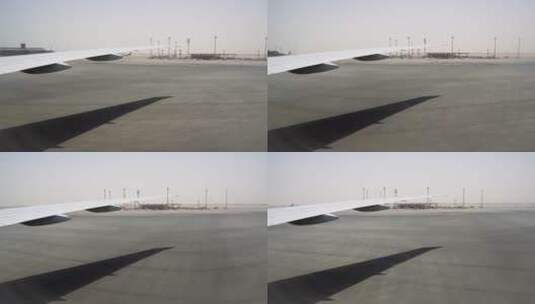 飞机降落在停机坪高清在线视频素材下载