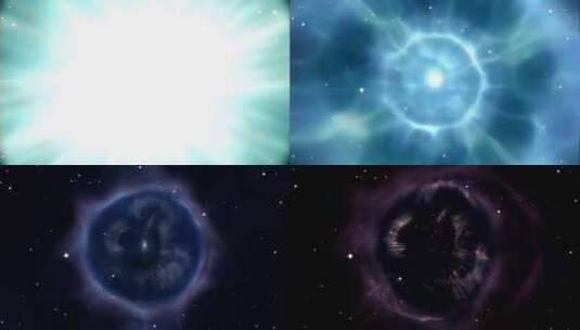 超新星爆炸高清在线视频素材下载