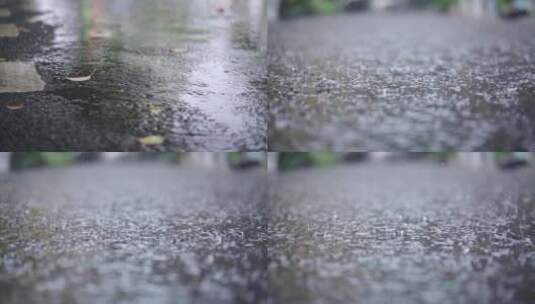 下雨暴雨高清在线视频素材下载