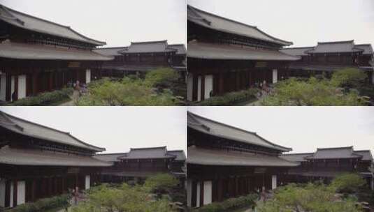 杭州拱墅区香积寺建筑视频高清在线视频素材下载