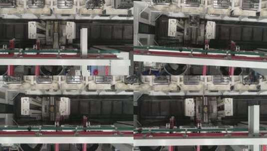 工厂里的器械特写镜头高清在线视频素材下载