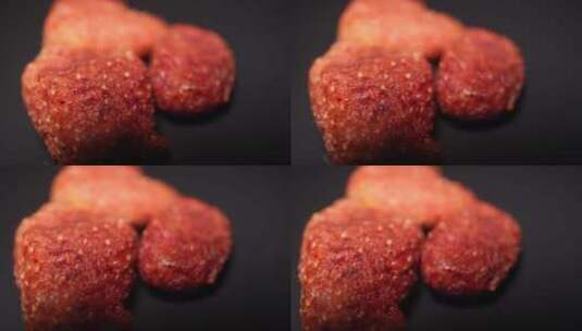 草莓冻干水果干酥脆高清在线视频素材下载