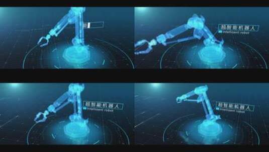人工智能机器人高清在线视频素材下载
