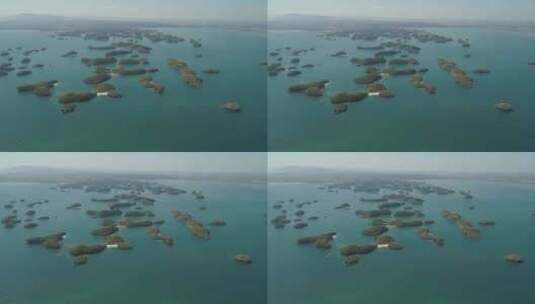 海上岛屿群高清在线视频素材下载