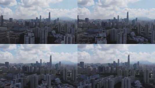 宏伟大气科技感的城市建筑高清在线视频素材下载