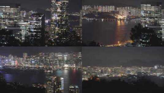 香港东区夜景高清在线视频素材下载
