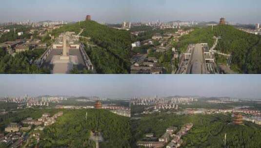 枣庄市铁道游击队纪念馆高清在线视频素材下载