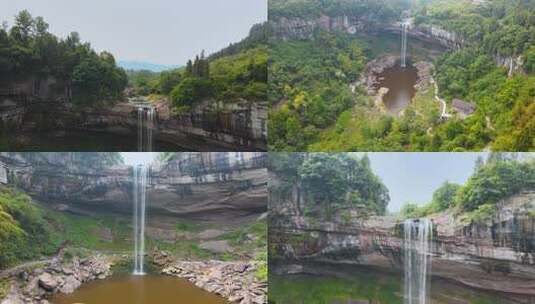 瀑布河流 山川自然水流高清在线视频素材下载