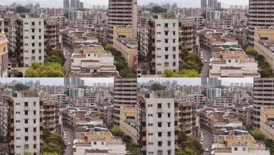 台山历史文化街区高清在线视频素材下载