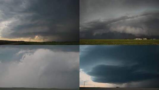 风起云涌狂风暴雨龙卷风高清在线视频素材下载