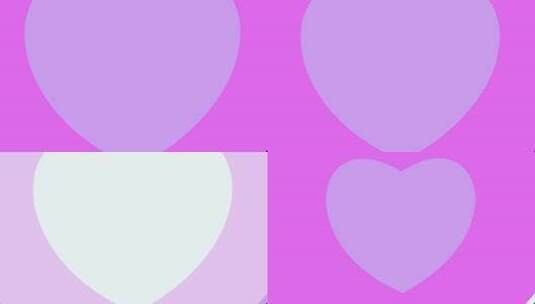 爱心心形转场2-alpha通道高清在线视频素材下载