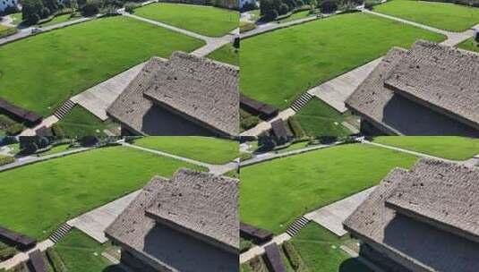 浙江金华浦江上山文化遗址公园高清在线视频素材下载