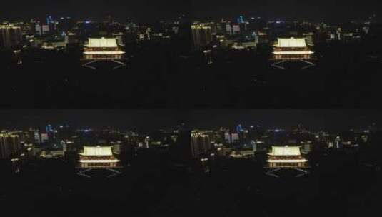 福建福州镇海楼历史文化古建筑航拍高清在线视频素材下载