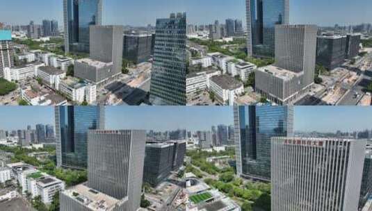 深圳金融科技大厦 写字楼 办公区高清在线视频素材下载