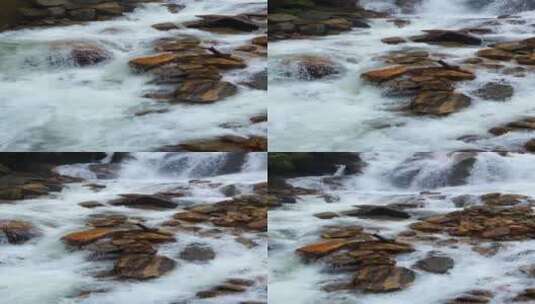 山水如画，带你看看溪流的侃侃流水，大自然高清在线视频素材下载