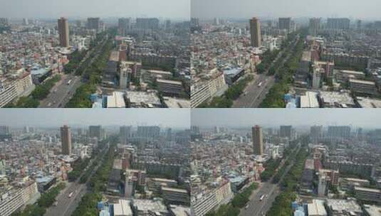 广州大道南周边交通建筑高清在线视频素材下载