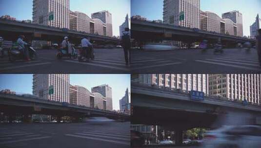 北京大望路大望桥延时高清在线视频素材下载