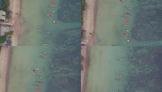 泰国海滩俯瞰景观2高清在线视频素材下载