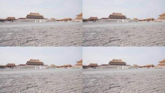 北京故宫太和殿高清在线视频素材下载