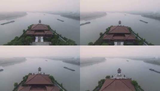上海浦江之首水文化展示馆高清在线视频素材下载