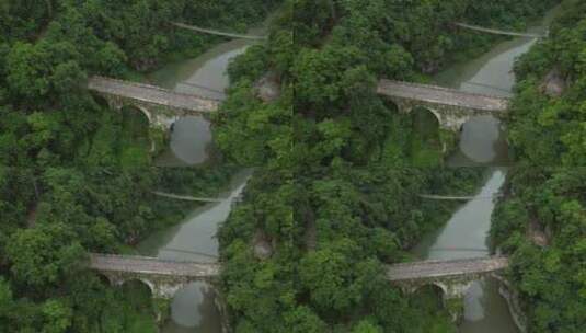 葛镜桥峡谷  贵州葛镜桥 葛镜桥高清在线视频素材下载
