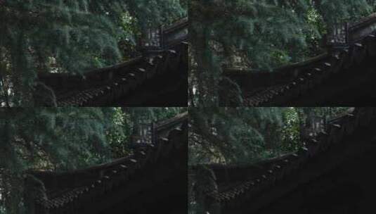 江南古镇徽派建筑景观展示高清在线视频素材下载
