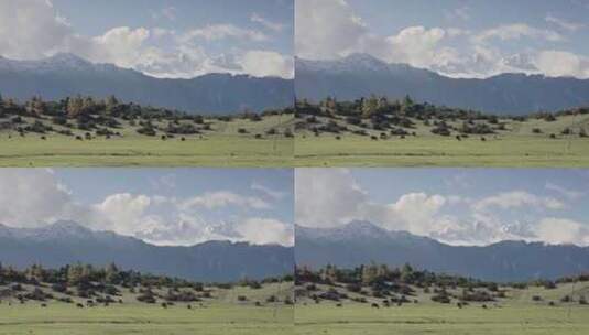 西藏吉隆县乃夏村风景高清在线视频素材下载