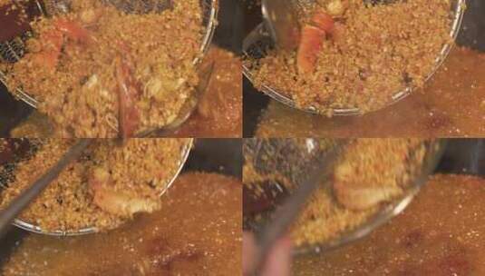 炒蟹烹饪高清在线视频素材下载