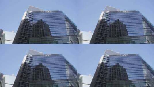 香港港岛区总部街景高清在线视频素材下载