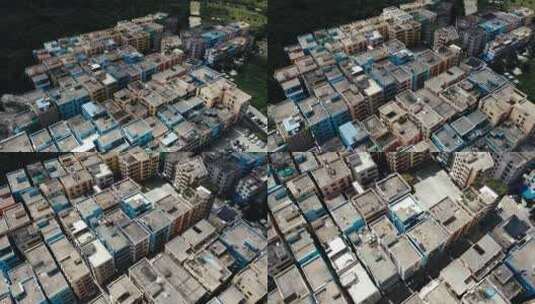 俯拍珠海居民住宅楼高清在线视频素材下载